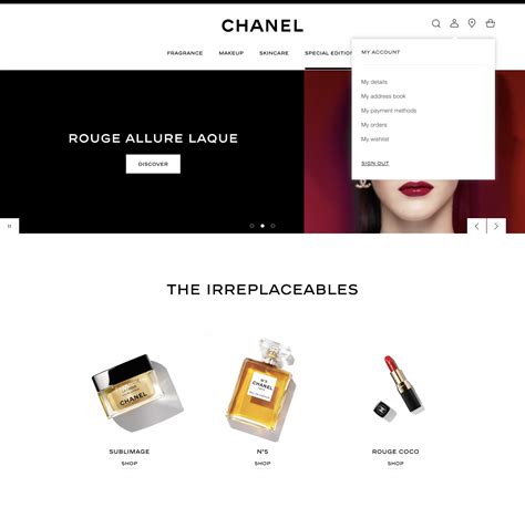 web chanel|my Chanel account.